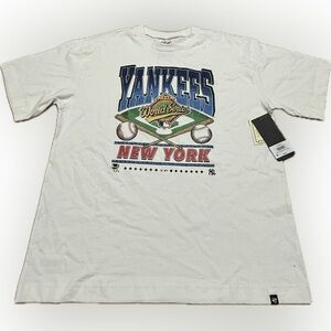 ‘47 New York Yankees 1996 World Series White T-Shirt